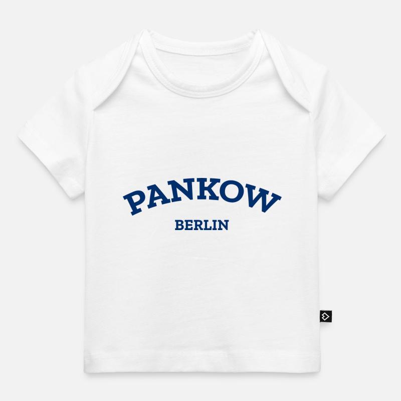 Berlin - Pankow - Berlinerin - Berliner Bär - T-shirt Premium bébé bio - blanc