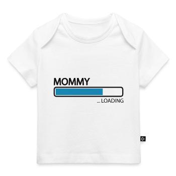Gravidanza Baby shower Babyshower Boy Girl - T-shirt Premium neonato bio - bianco - Fronte