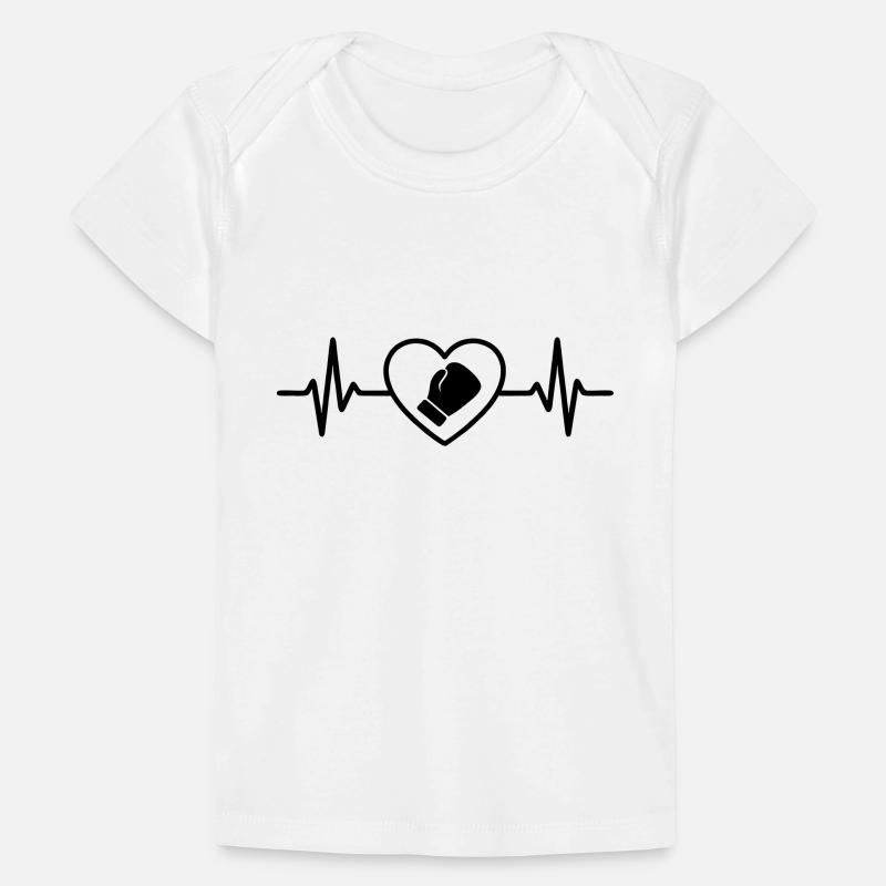 Boxen Herz im Ring Baby Premium Organic T-Shirt