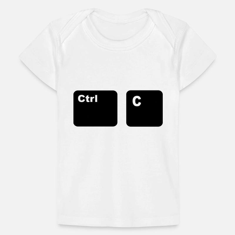 Ctrl + C Copy and Paste Baby Premium Organic T-Shirt