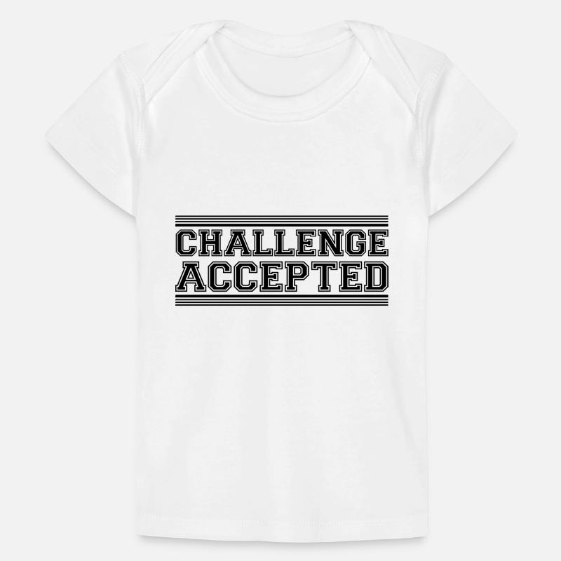 Défi accepté Design T-shirt Premium bébé bio