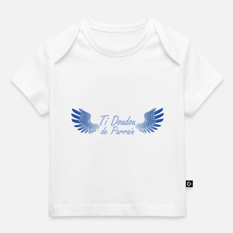 Ti doudou de parrain - T-shirt Premium bébé bio - blanc