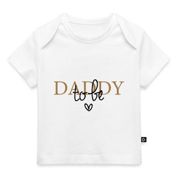 Daddy to be - Baby Premium Organic T-shirt - white - Front
