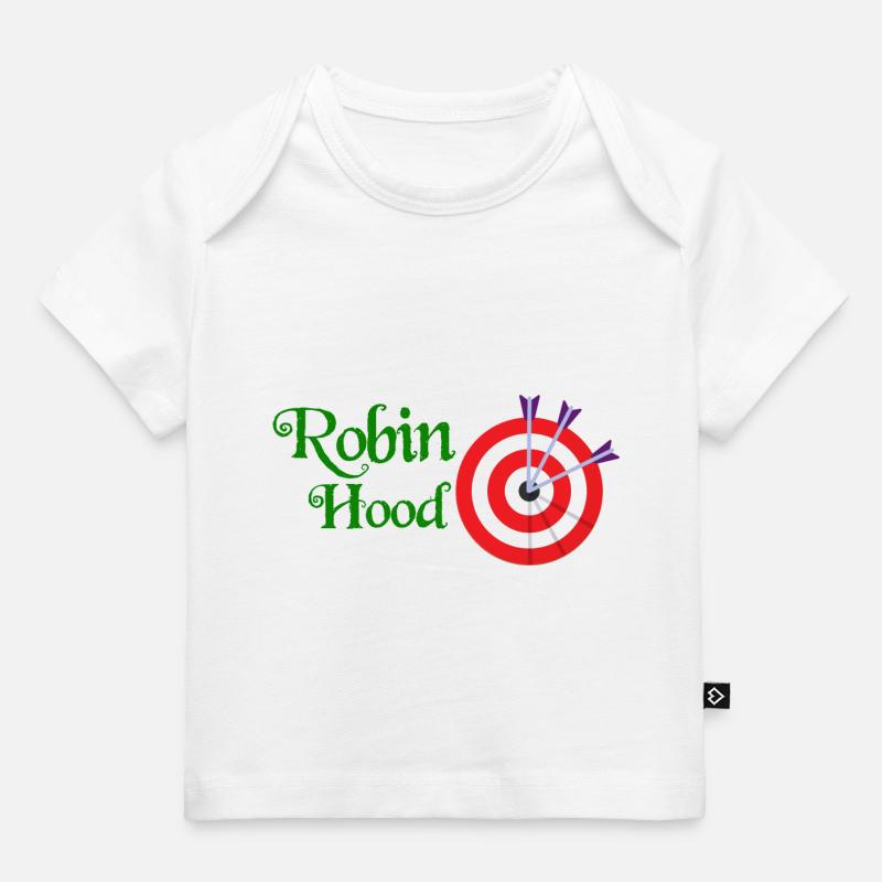 Robin des Bois - T-shirt Premium bébé bio - blanc