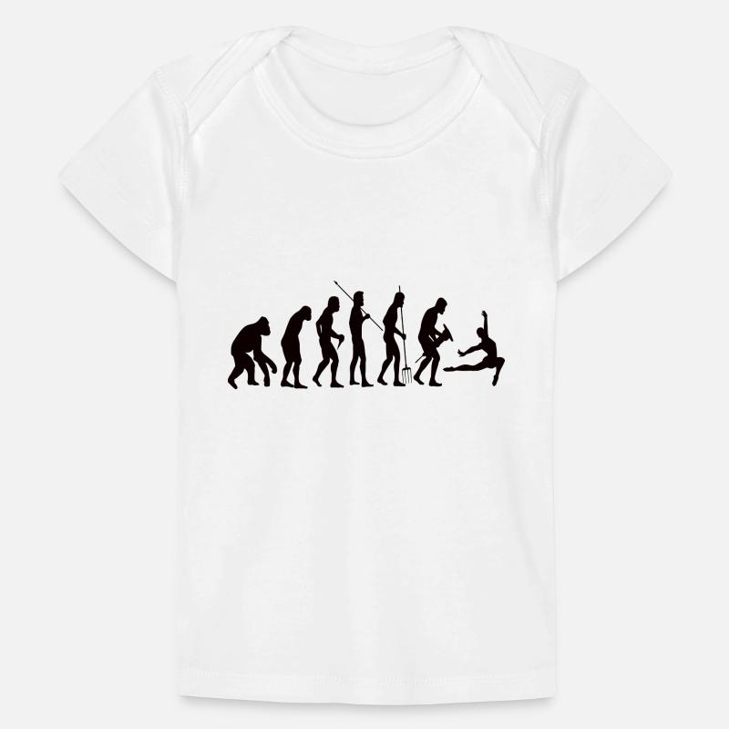 Ballet Dancer Evolution Dance Ballerina Dance Class Baby Premium Organic T-shirt