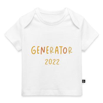 Human Design: Baby Generator 2022 - Baby Premium Organic T-Shirt - Weiß - Vorne