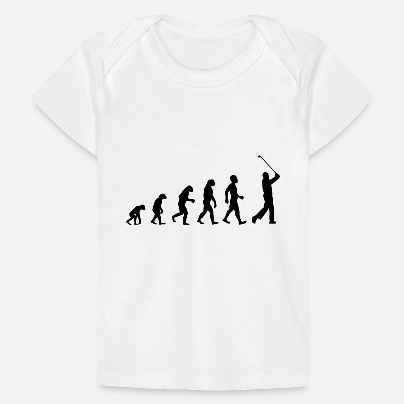 Evolution Golf Knock Off T-shirt Premium bébé bio
