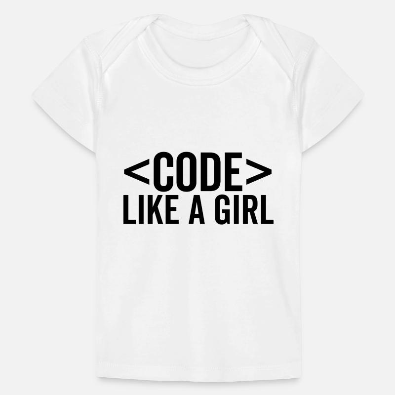 Codez comme une fille T-shirt Premium bébé bio