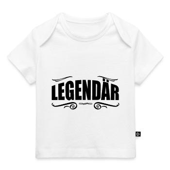 légendaire - T-shirt Premium bébé bio - blanc - Devant