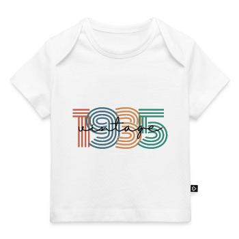 1935 Vintage Retro - Baby Premium Organic T-Shirt - Weiß - Vorne