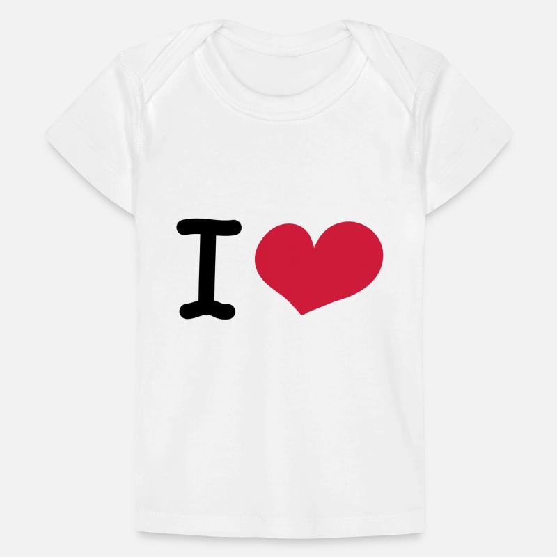 i love T-shirt Premium bébé bio