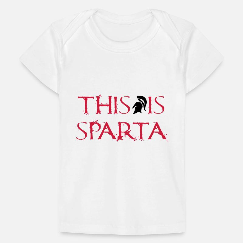 This is Sparta Baby Premium Organic T-shirt