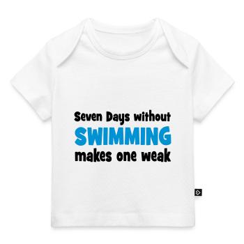 nager - T-shirt Premium bébé bio - blanc - Devant