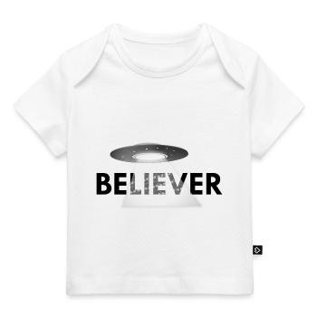 UFO Believer - T-shirt Premium bébé bio - blanc - Devant