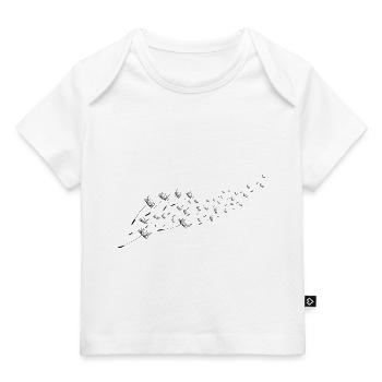 Pusteblume Dandelion Flying Seeds - Baby Premium Organic T-shirt - white - Front