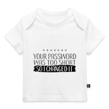 Hacker - Baby Premium Organic T-Shirt - Weiß - Vorne