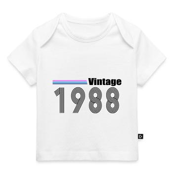 1988 - Baby Premium Organic T-shirt - white - Front