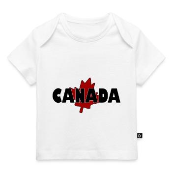 Kanada erable leaf - Baby Premium Organic T-Shirt - Weiß - Vorne
