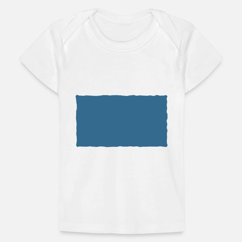 Cerise - rectangle bleu T-shirt Premium bébé bio