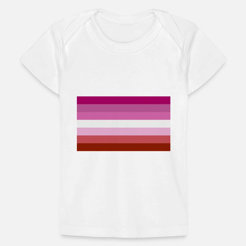 Pavillon lesbienne T-shirt Premium bébé bio