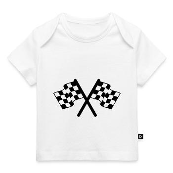 sieger - Baby Premium Organic T-Shirt - Weiß - Vorne