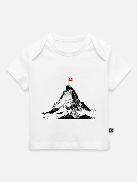Matterhorn - Baby Premium Organic T-Shirt - Weiß
