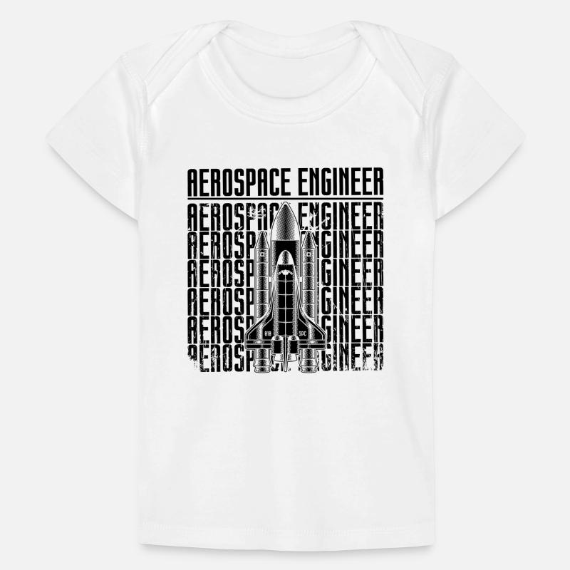 Aerospace Engineer Rocket Ship Science Space Baby Premium Organic T-shirt