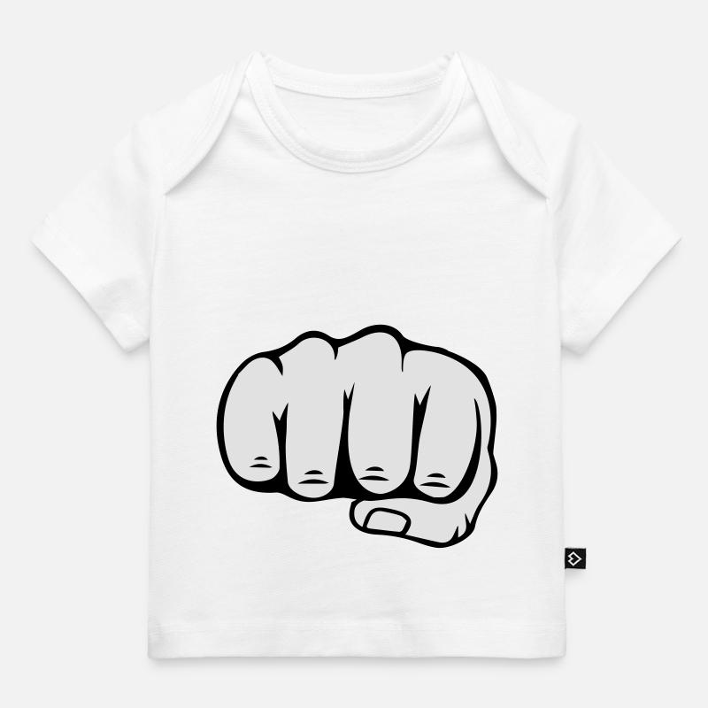 BROFIST - T-shirt Premium bébé bio - blanc