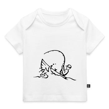 drill_it - Baby Premium Organic T-Shirt - Weiß - Vorne