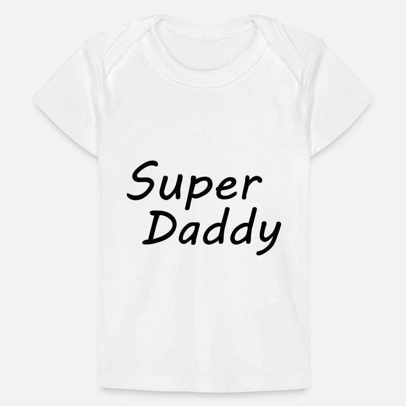 Super Daddy Maglietta Premium per neonati 