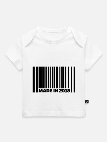 2018 - Baby Premium Organic T-shirt - white