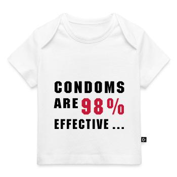 Baby Birthday Gift Sayings Gift Idea - Baby Premium Organic T-shirt - white - Front