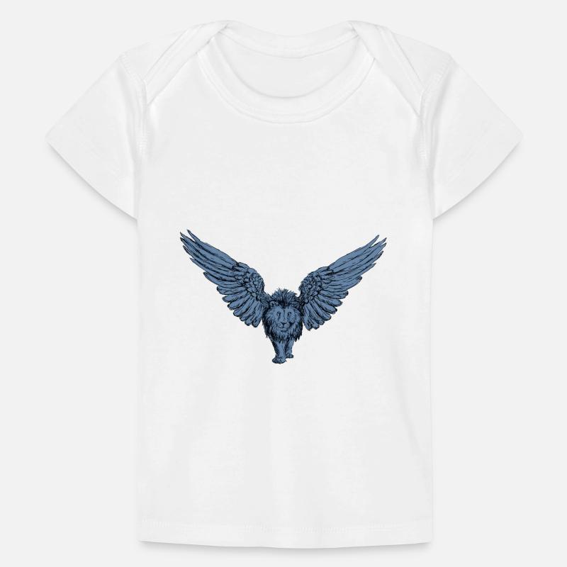 Bleu lion T-shirt Premium bébé bio