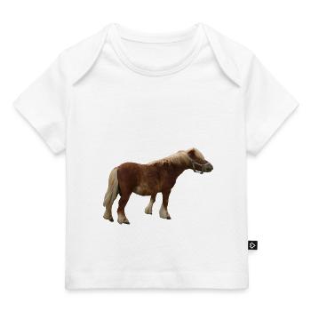 pony - Baby Premium Organic T-shirt - white - Front