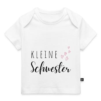 Kleine Schwester - Baby Premium Organic T-Shirt - Weiß - Vorne
