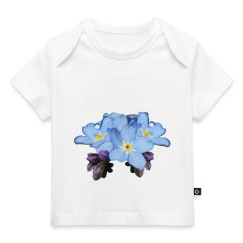 Forget-me-not - Baby Premium Organic T-shirt - white - Front
