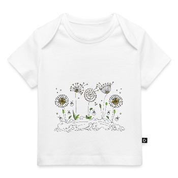 Löwenzahn - Baby Premium Organic T-Shirt - Weiß - Vorne