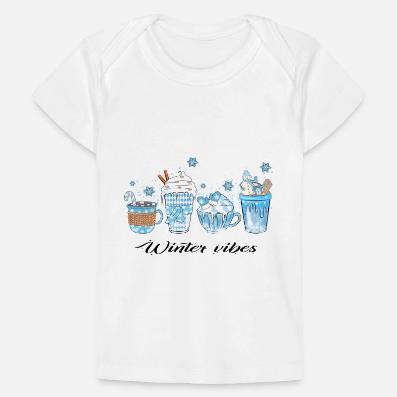 Winter Vibes Baby Premium Organic T-shirt