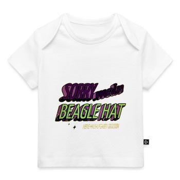 geburtstagsgeschenkidee pudel tier lustiger spruch - Baby Premium Organic T-Shirt - Weiß - Vorne