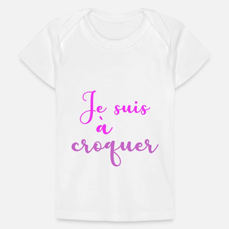 je suis à croquer T-shirt Premium bébé bio