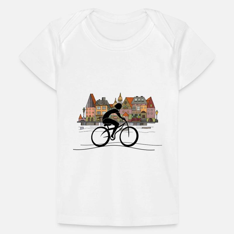 Cyclist Baby Premium Organic T-shirt