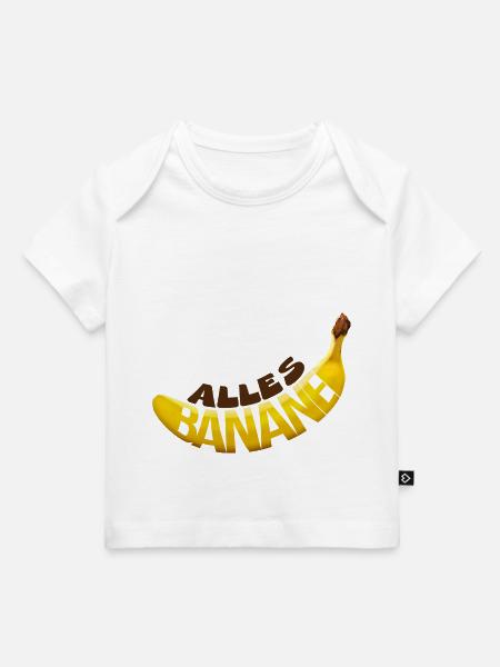 Alles Banane - Baby Premium Organic T-Shirt - Weiß
