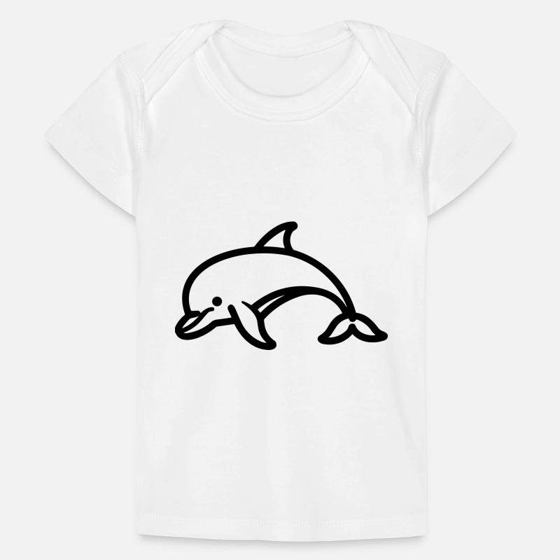 dauphin T-shirt Premium bébé bio
