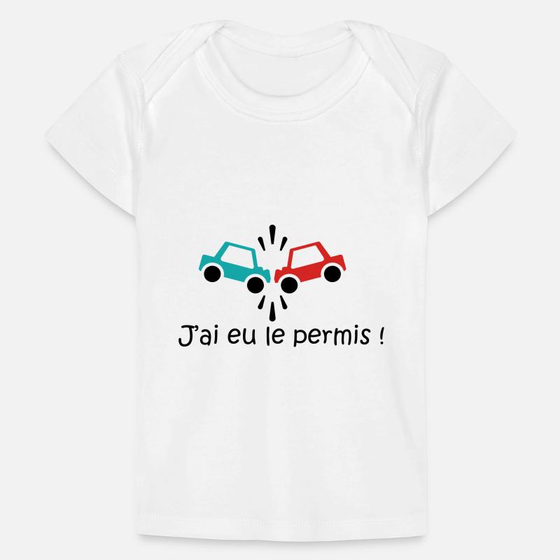 permis T-shirt Premium bébé bio