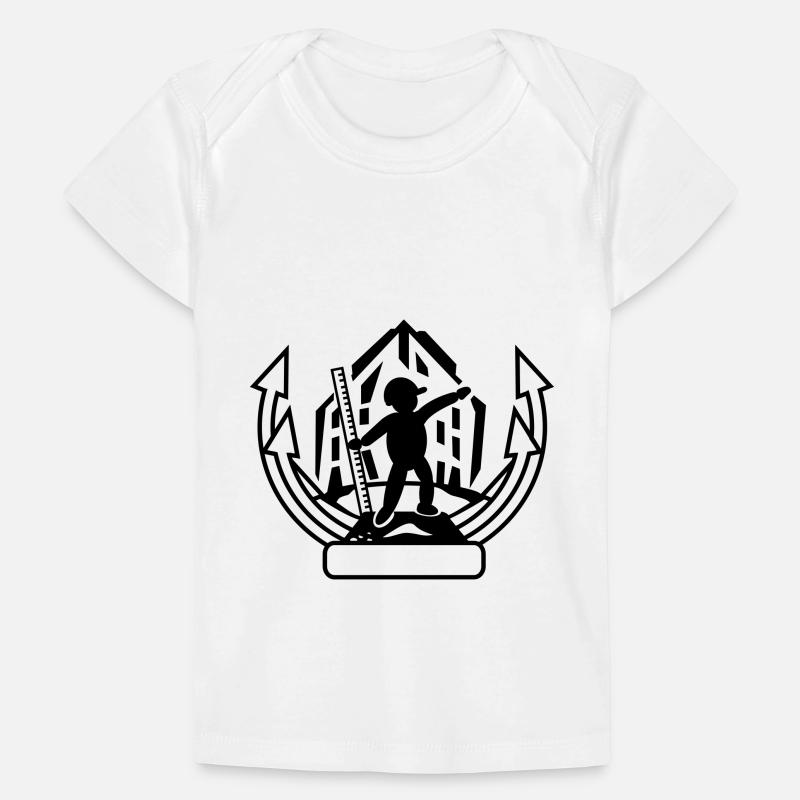 Bauarbeiter Baby Premium Organic T-Shirt