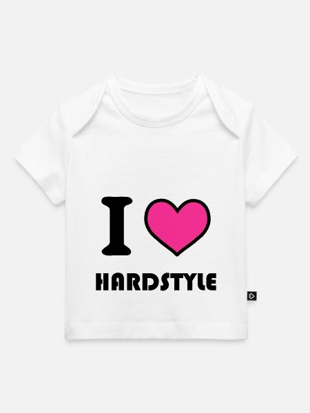 hardstyle - Baby Premium Organic T-Shirt - Weiß