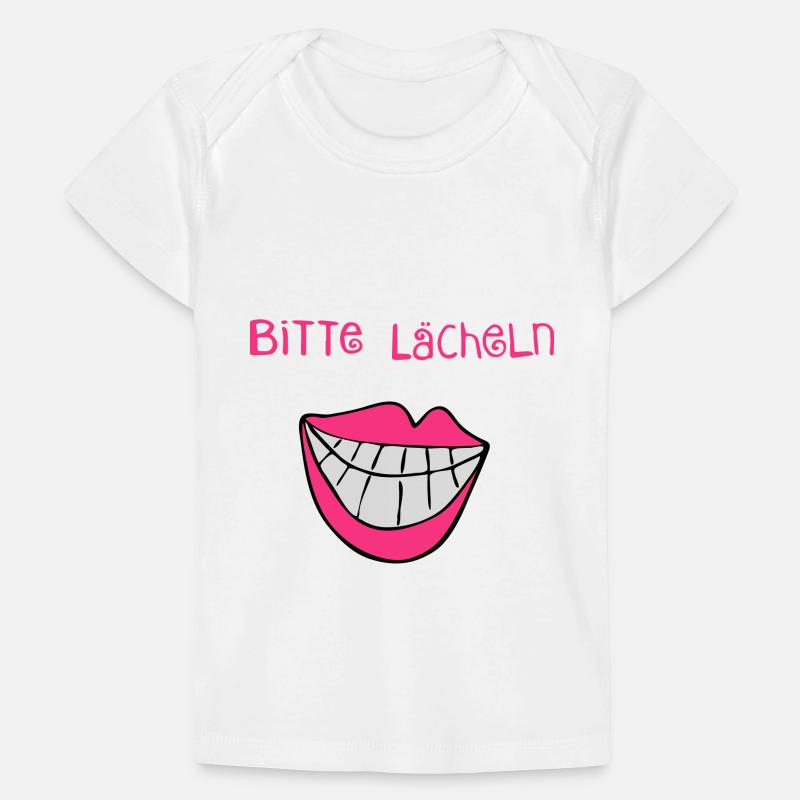 Bitte Lächeln - Baby Premium Organic T-Shirt