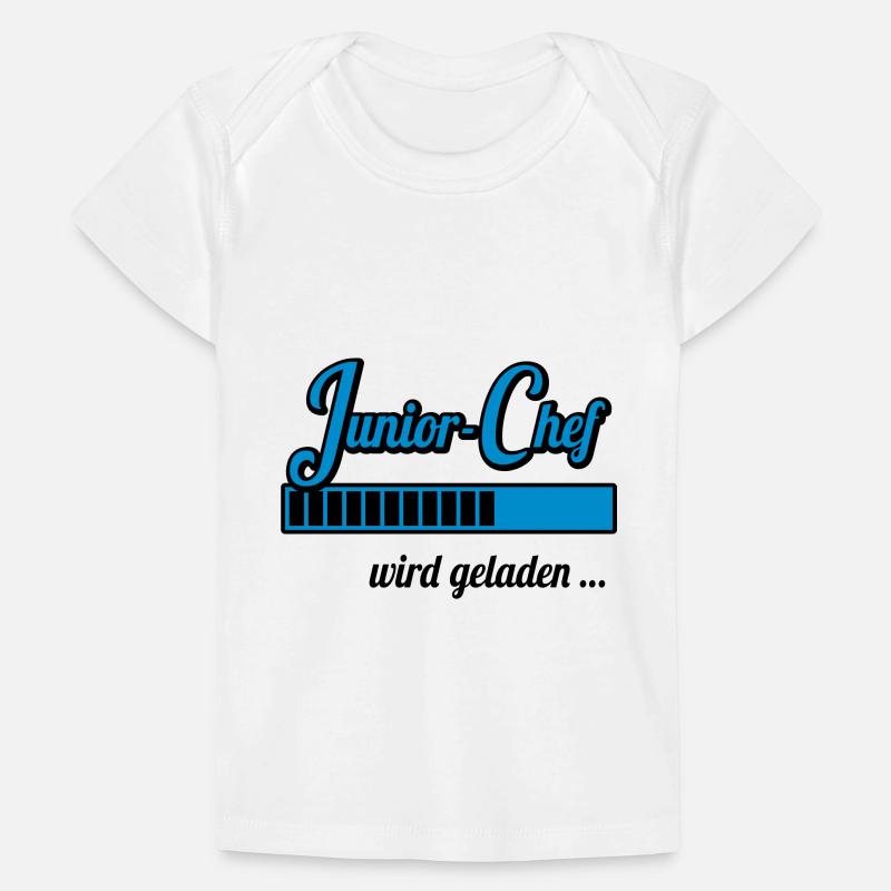 Junior chef Loading ... (pregnancy) Baby Premium Organic T-shirt