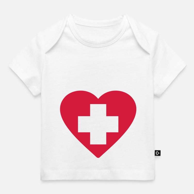 Medical__V075 - T-shirt Premium bébé bio - blanc