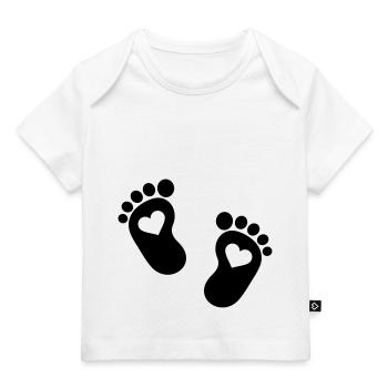 Baby - Baby Premium Organic T-Shirt - Weiß - Vorne